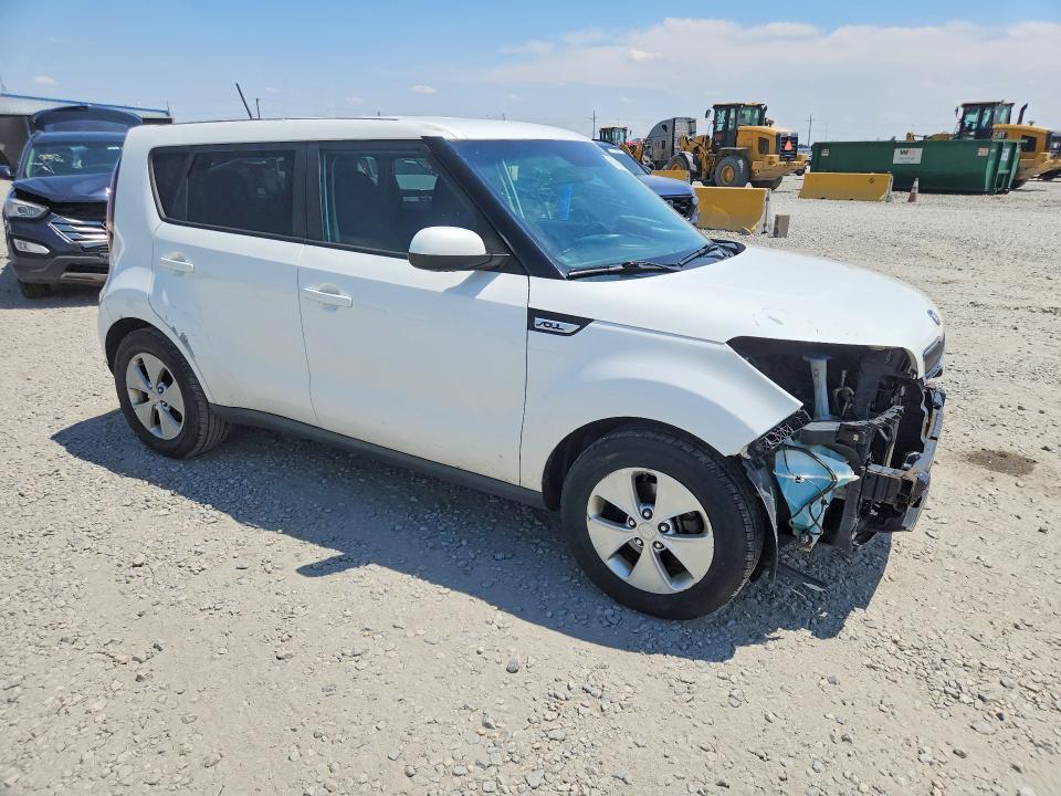 2016 Kia Soul VIN KNDJN2A27G7319799 COPART salvage auction — FRONT END, Co - Public - Salvage Title, sold $350 on 2026-07-28 (photo 4)