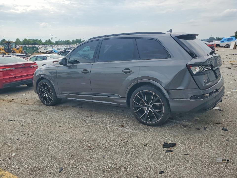 2021 Audi Q7 VIN WA1VXAF72MD033165 COPART salvage auction — HAIL, Mo - Salvage Certificate Of Title, sold $1,400 on 2026-07-28 (photo 2)