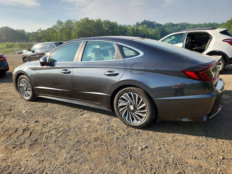 2023 Hyundai Sonata VIN KMHL54JJ9PA068780 COPART salvage auction — SIDE, NY - MV-907A SALVAGE CERTIFICATE, sold $3,100 on 2026-07-21 (photo 2)