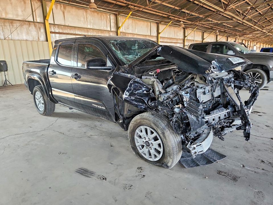 2025 Toyota Tacoma VIN 3TMLB5JN7SM110333 COPART salvage auction — FRONT END, Az - Cert Of Title - Salvage, sold $9,100 on 2026-08-24 (photo 4)