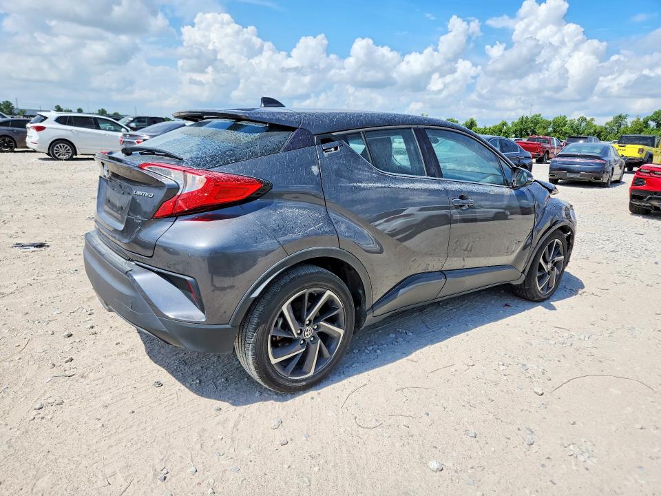 2022 Toyota C-hr VIN NMTKHMBX9NR143342 COPART salvage auction — FRONT END, La - Cert Of Title-Salvage, sold $7,900 on 2026-07-21 (photo 3)