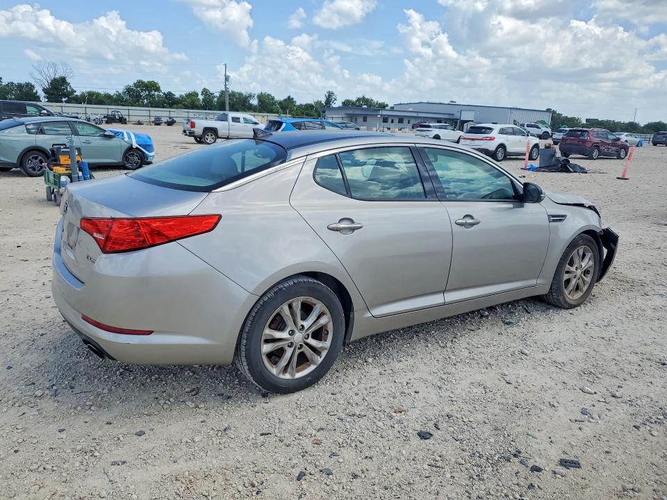 2013 Kia Optima VIN 5XXGN4A77DG154972 COPART salvage auction — FRONT END, Tx - Certificate Of Title, sold $1,000 on 2026-07-09 (photo 3)