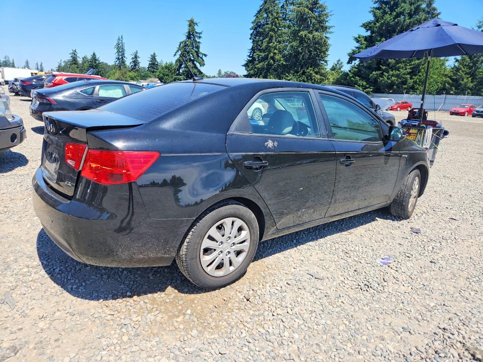 2011 Kia Forte VIN KNAFU4A20B5447114 COPART salvage auction — REAR END, WA - BILL OF SALE, sold $200 on 2026-07-10 (photo 3)
