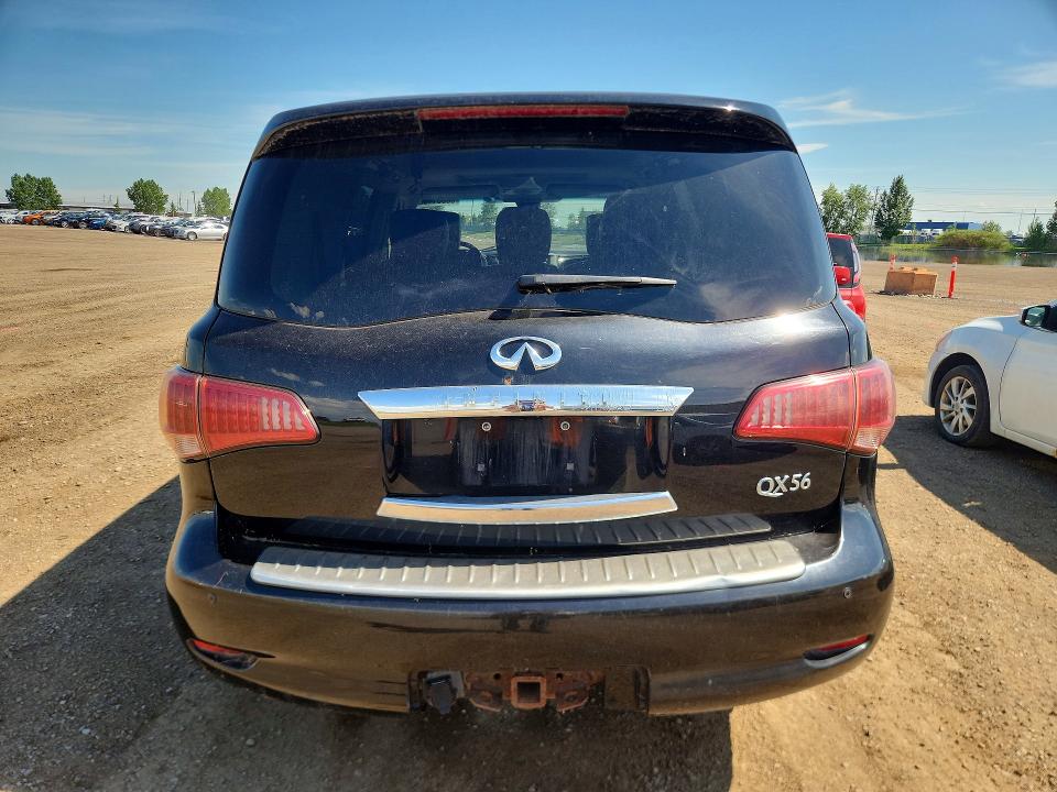 2013 Infiniti Qx56 VIN JN8AZ2NC5D9330599 COPART salvage auction — HAIL, AB - BOS - ACTIVE, sold $300 on 2026-07-28 (photo 6)