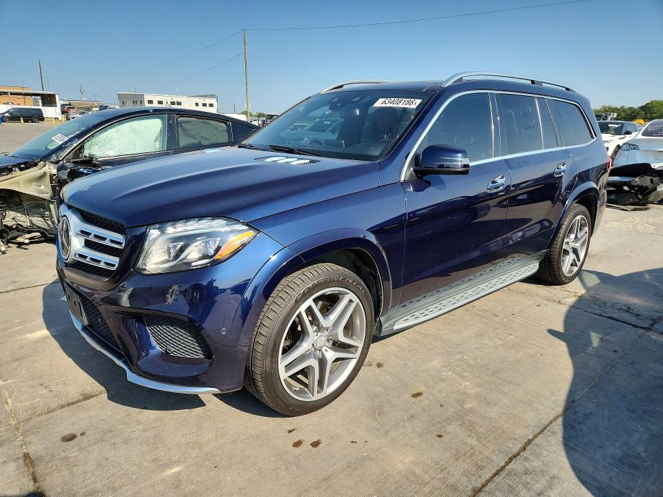 2017 Mercedes-benz Gls-klasse VIN 4JGDF7DE3HA843867 — COPART salvage auction photo