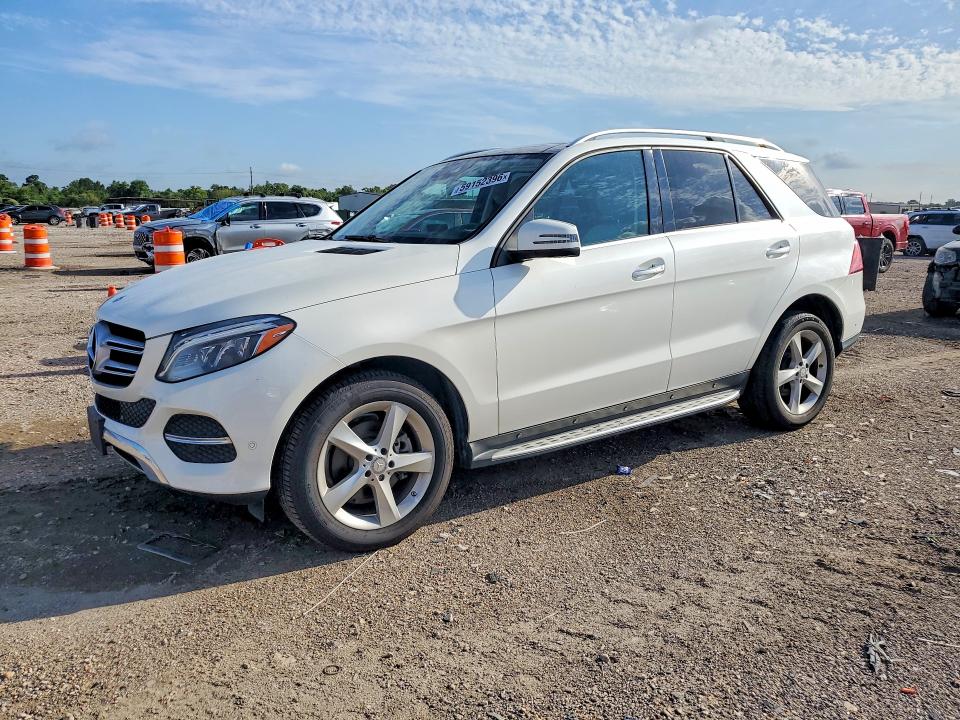 2016 Mercedes-benz Gle VIN 4JGDA5JB2GA650525 COPART salvage auction — REAR END, TX - SALVAGE VEHICLE TITLE (P), sold $10,000 on 2026-07-09 (photo 1)