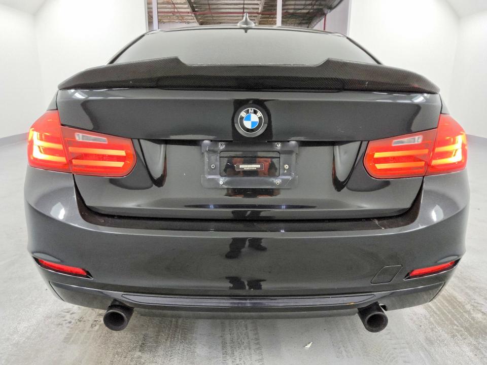 2013 BMW 3 series VIN WBA3B9C5XDF587424 COPART salvage auction — NORMAL WEAR, Ca - Dis/Dlr/Exp Only Clean Title (P), sold $1,300 on 2026-07-28 (photo 6)