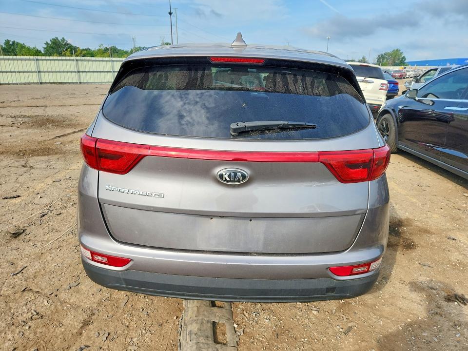2019 Kia Sportage VIN KNDPM3AC4K7495813 COPART salvage auction — FRONT END, MI - CERTIFICATE OF TITLE, sold $1,950 on 2026-07-31 (photo 6)