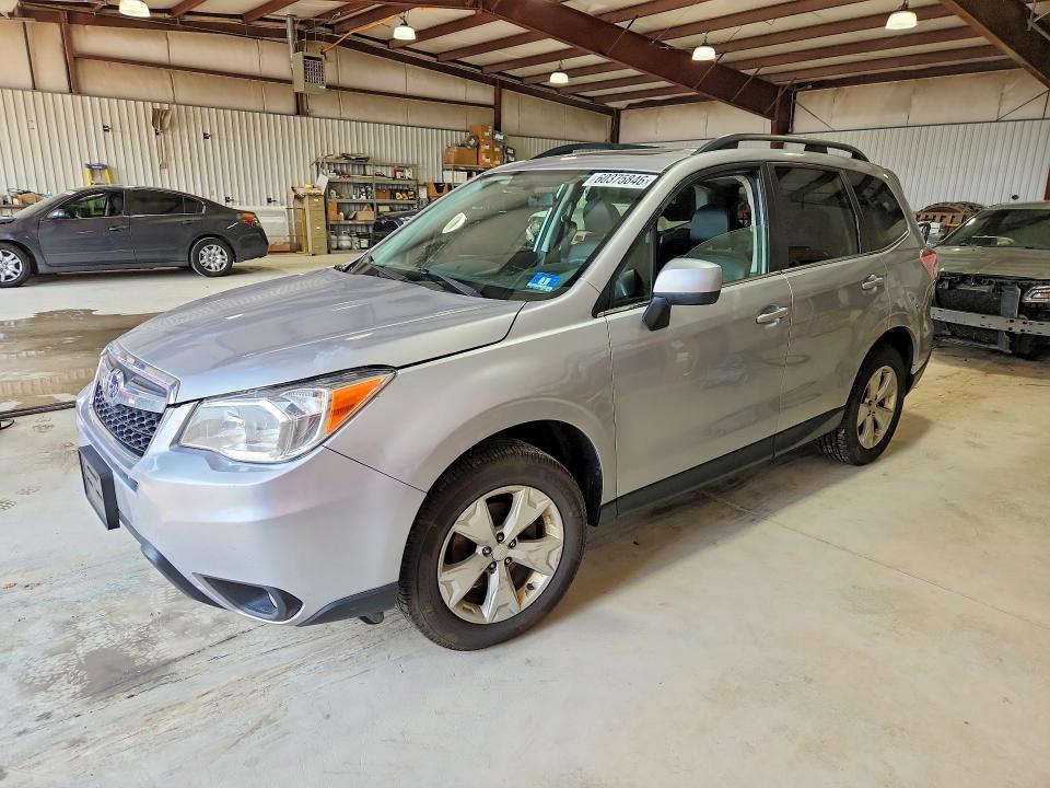 2016 Subaru Forester VIN JF2SJAKC1GH433147 COPART salvage auction — FRONT END, Pa - Certificate Of Salvage, sold $1,250 on 2026-07-17 (photo 1)