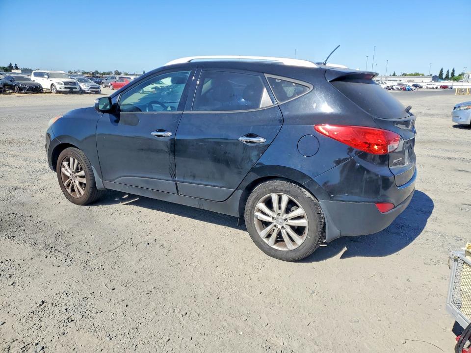 2013 Hyundai Tucson VIN KM8JU3AC9DU659949 COPART salvage auction — REAR END, CA - SALVAGE CERTIFICATE, sold $1,400 on 2026-07-14 (photo 2)