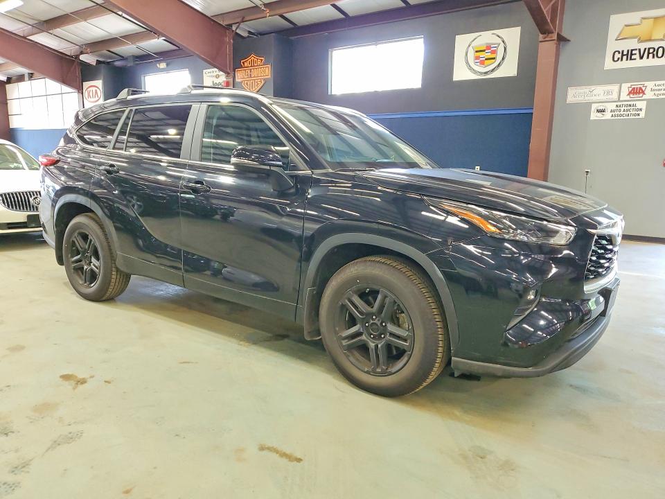2023 Toyota Highlander VIN 5TDKDRBHXPS022485 COPART salvage auction — MINOR DENT/SCRATCHES, Ct - Certificate Of Title, sold $26,500 on 2026-07-08 (photo 4)