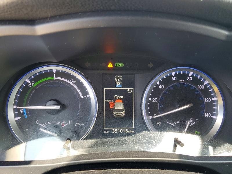 2016 Toyota VIN 5TDDCRFH6GS018603 COPART salvage auction — FRONT END, Salvage Title, sold $3,050 on 2026-07-31 (photo 9)