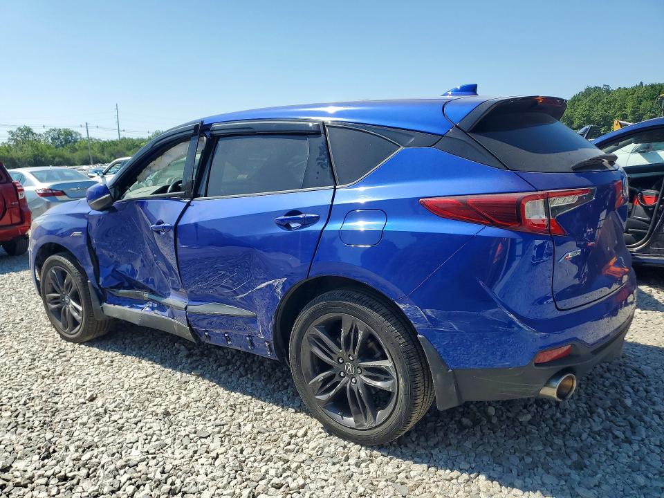 2021 Acura Rdx VIN 5J8TC2H68ML807431 COPART salvage auction — SIDE, Salvage Title, sold $9,600 on 2026-08-28 (photo 2)