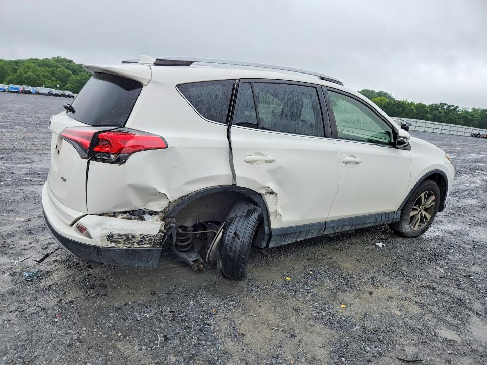 2018 Toyota Rav 4 VIN JTMWFREV0JJ747420 COPART salvage auction — REAR END, Nc - Salvage Certificate Of Title, sold $2,250 on 2026-07-29 (photo 3)