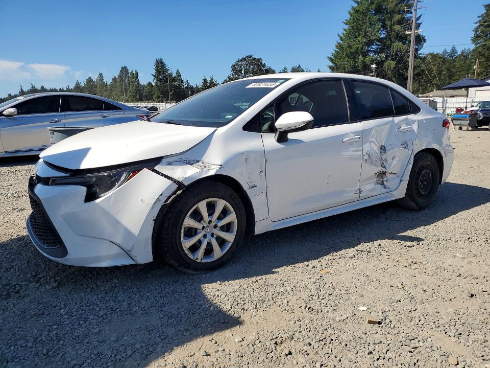 2021 Toyota Corolla VIN 5YFEPMAE4MP218991 COPART salvage auction — FRONT END, Wa - Bill Of Sale, sold $5,500 on 2026-07-14 (photo 1)