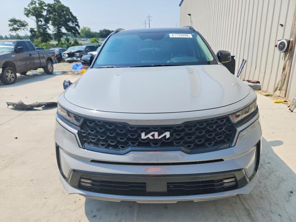 2022 Kia Sorento VIN 5XYRK4LF9NG100849 COPART salvage auction — REAR END, Ga - Cert Of Title-Salvage, sold $11,000 on 2026-08-27 (photo 5)