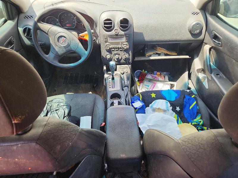 2008 Pontiac G6 VIN 1G2ZF57B184205653 COPART salvage auction — FRONT END, Tx - Salvage Vehicle Title, sold $150 on 2026-08-27 (photo 8)