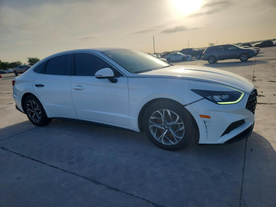 2020 Hyundai Sonata VIN 5NPEL4JA5LH058172 COPART salvage auction — FRONT END, La - Certificate Of Title (P), sold $5,400 on 2026-07-27 (photo 4)