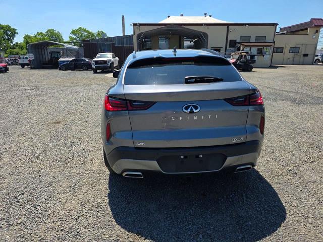 2024 Infiniti Qx55 VIN 3PCAJ5LR9RF108740 COPART salvage auction — FRONT END, Nj - Cert Of Title-Salvage, sold $10,800 on 2026-07-21 (photo 6)