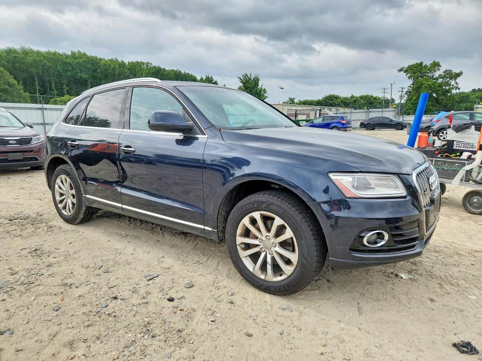 2015 Audi Q5 VIN WA1CFAFP9FA052911 COPART salvage auction — MINOR DENT/SCRATCHES, Va - Certificate Of Title, sold $1,100 on 2026-07-28 (photo 4)
