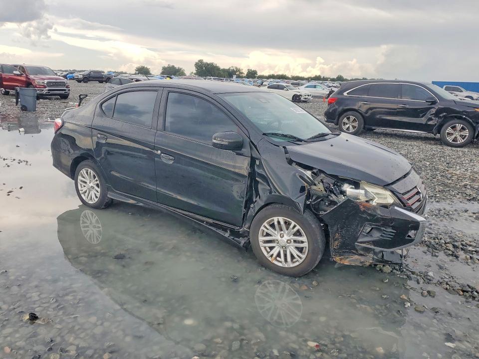 2021 Mitsubishi Mirage VIN ML32FVFJ3MHF01014 COPART salvage auction — FRONT END, Fl - Cert Of Title Slvg Rebuildable, sold $2,200 on 2026-07-17 (photo 4)