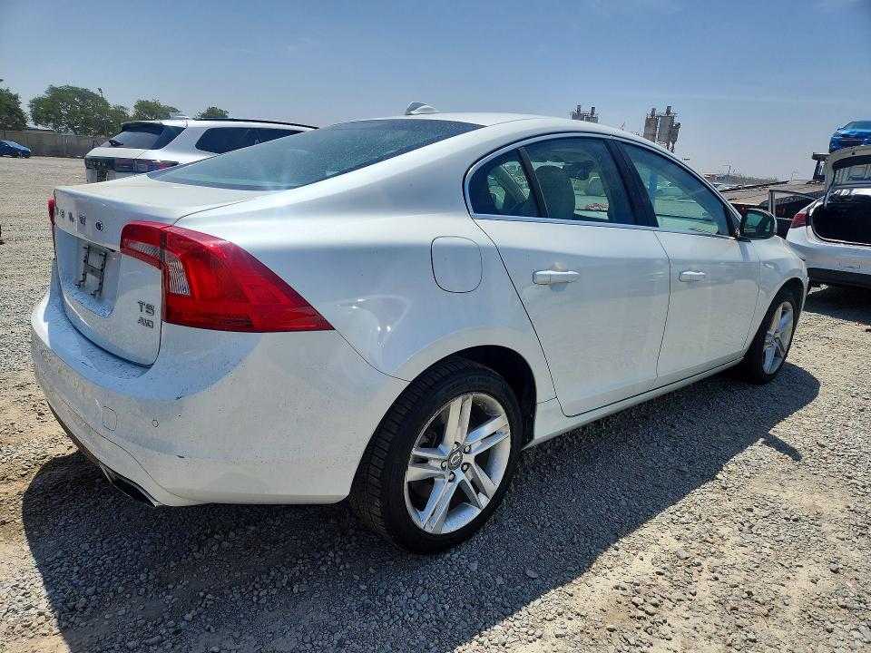 2015 Volvo S60 VIN YV1612TC3F1310052 COPART salvage auction — SIDE, Ca - Salvage Certificate, sold $2,300 on 2026-08-11 (photo 3)