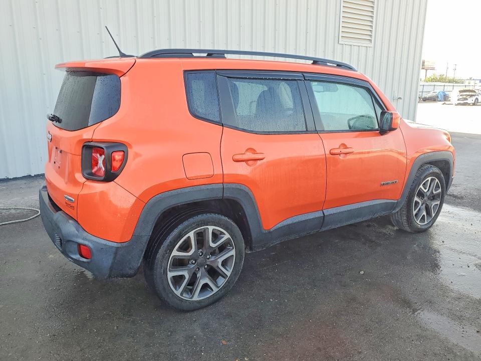 2016 Jeep Renegade VIN ZACCJABT6GPE18316 COPART salvage auction — MINOR DENT/SCRATCHES, Tx - Cert Of Title-Rebuilt Salvage, sold $2,450 on 2026-07-29 (photo 3)