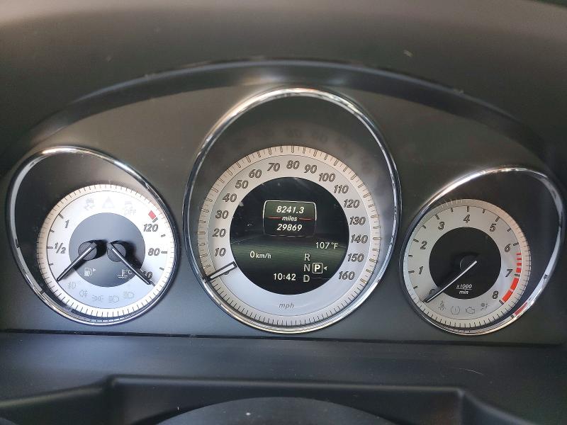 2014 Mercedes-benz Glk-klasse VIN WDCGG5HB0EG329870 COPART salvage auction — FRONT END, CA - SALVAGE CERTIFICATE, sold $4,000 on 2026-08-06 (photo 9)