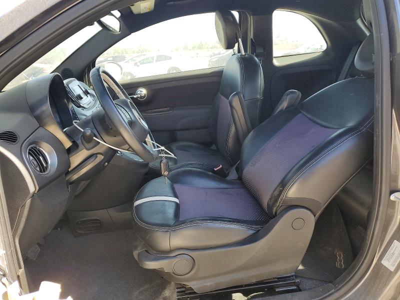 2016 Fiat 500 VIN 3C3CFFGE7GT221872 COPART salvage auction — FRONT END, Ca - Dis/Dlr/Exp Only Lien Papers, sold $175 on 2026-07-29 (photo 7)