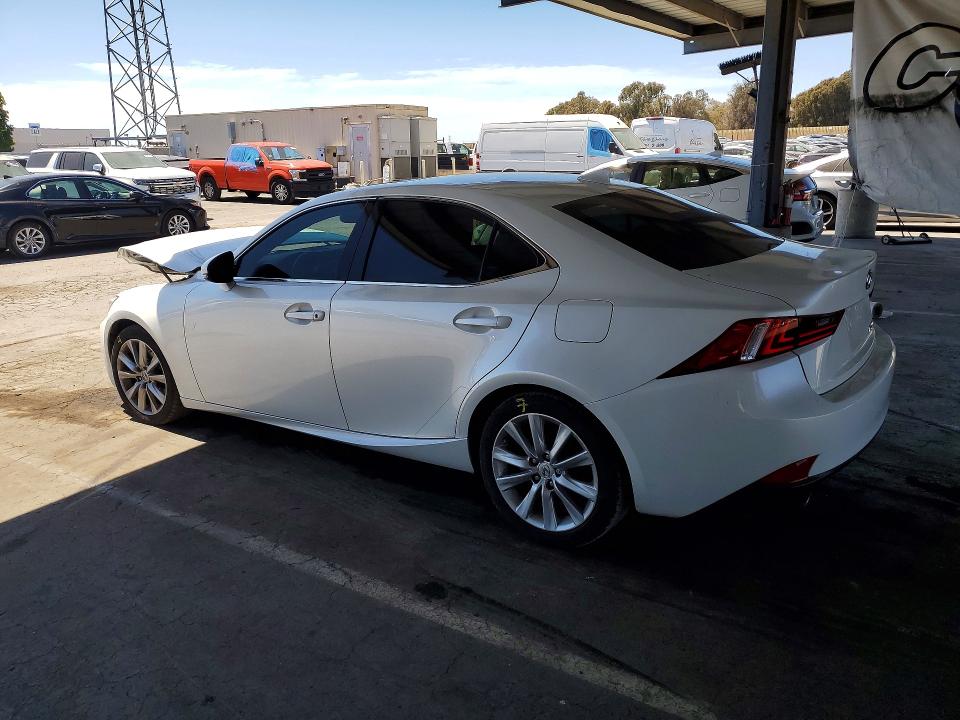 2014 Lexus Is VIN JTHBF1D2XE5035453 COPART salvage auction — FRONT END, CA - SALVAGE CERTIFICATE, sold $2,850 on 2026-07-23 (photo 2)