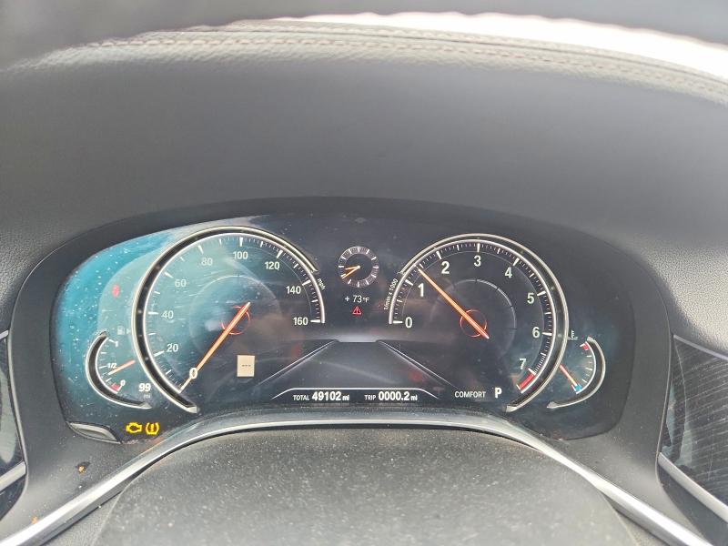 2019 BMW 7er VIN WBA7F2C55KB240004 COPART salvage auction — MECHANICAL, Ny - Mv-907A Salvage Certificate, sold $7,100 on 2026-08-06 (photo 9)