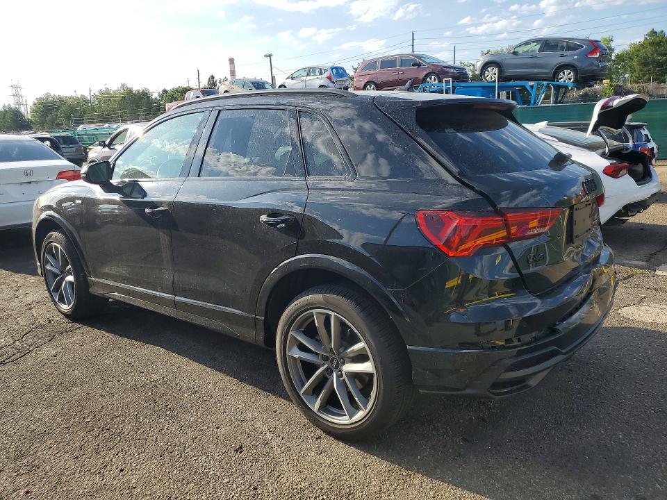 2021 Audi Q3 VIN WA1DECF36M1132745 COPART salvage auction — REAR END, Co - Public - Salvage Title, sold $1,200 on 2026-07-21 (photo 2)