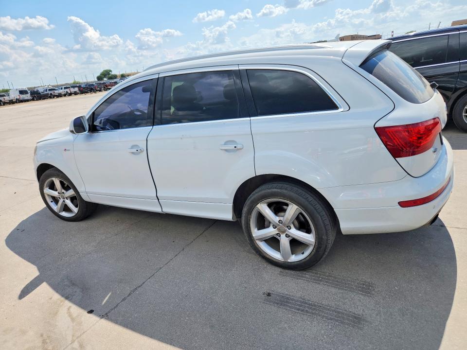 2013 Audi Q7 VIN WA1DGAFE5DD011770 COPART salvage auction — NORMAL WEAR, Tx - Certificate Of Title, sold $800 on 2026-07-09 (photo 2)