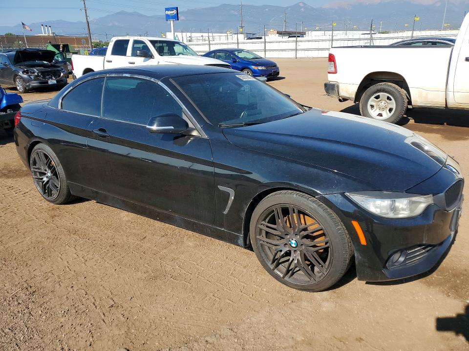 2014 BMW 4er VIN WBA3V7C58EP770635 COPART salvage auction — MECHANICAL, Co - Dis/Dlr/Exp Only Clean Title (P), sold $1,100 on 2026-07-08 (photo 4)
