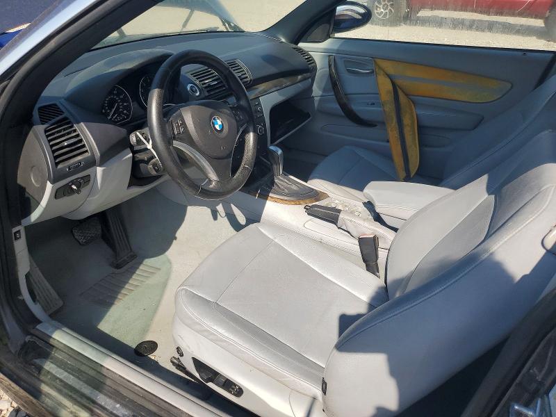 2008 BMW 1 series VIN WBAUN93588VF55615 COPART salvage auction — REAR END, UT - CERTIFICATE OF TITLE, sold $400 on 2026-08-04 (photo 8)