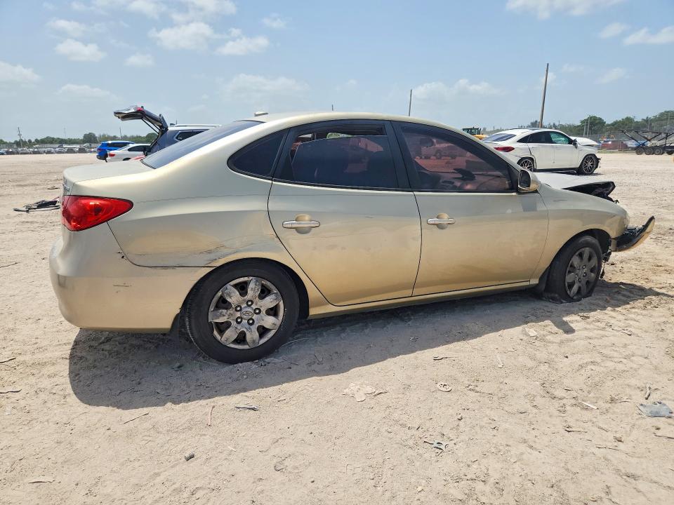2007 Hyundai Elantra VIN KMHDU46D17U237604 COPART salvage auction — FRONT END, Fl - Cert Of Title Slvg Rebuildable, sold $10 on 2026-07-28 (photo 3)