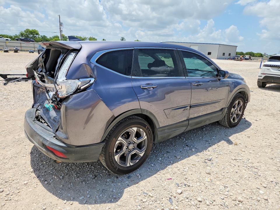 2018 Honda Cr-v VIN 7FARW1H83JE032177 COPART salvage auction — REAR END, Tx - Salvage Vehicle Title, sold $5,500 on 2026-07-16 (photo 3)
