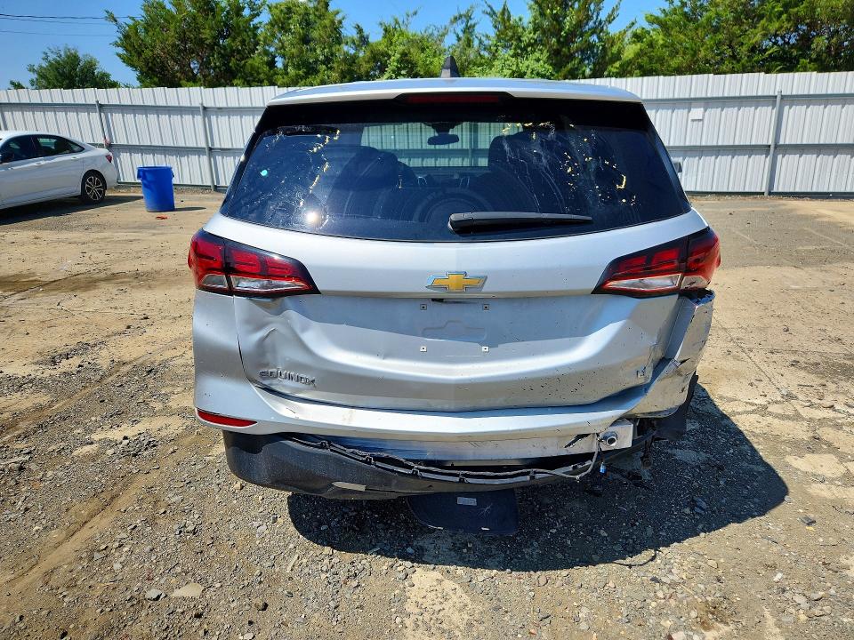 2022 Chevrolet Equinox VIN 3GNAXKEVXNL123564 COPART salvage auction — REAR END, In - Certificate Of Title (P), sold $3,800 on 2026-07-28 (photo 6)