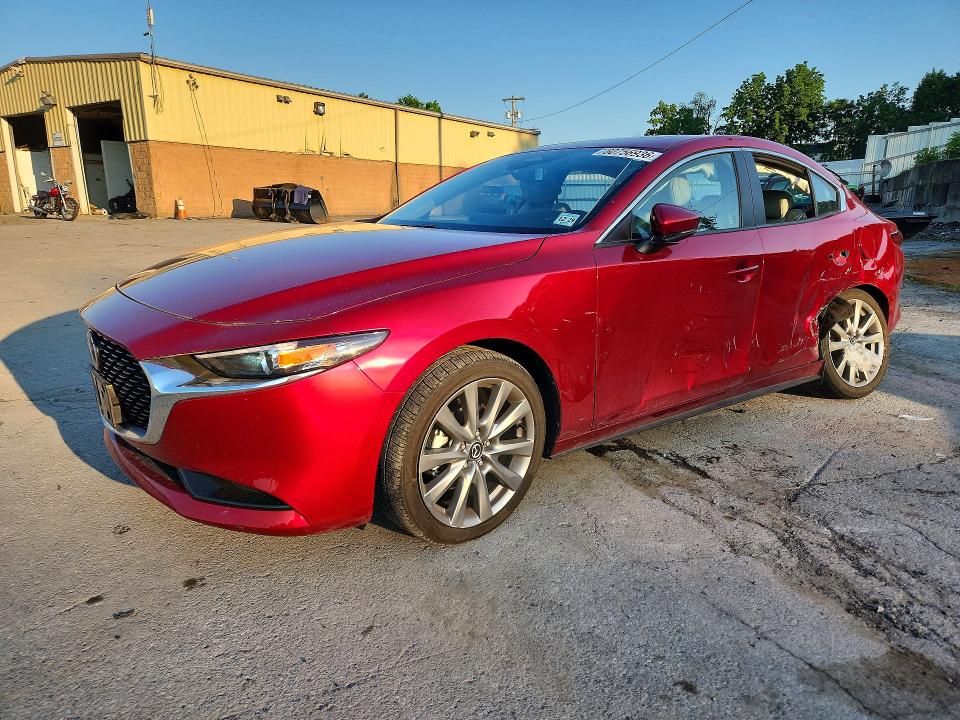 2025 Mazda 3 VIN JM1BPACM6S1757071 COPART salvage auction — SIDE, Ny - Mv-907A Salvage Certificate, sold $450 on 2026-07-23 (photo 1)