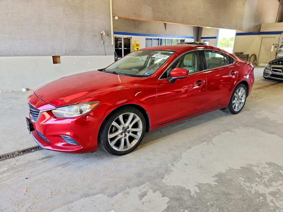 2017 Mazda 6 VIN JM1GL1V53H1119330 COPART salvage auction — FRONT END, Va - Cert Of Title - Salvage, sold $3,950 on 2026-07-17 (photo 1)