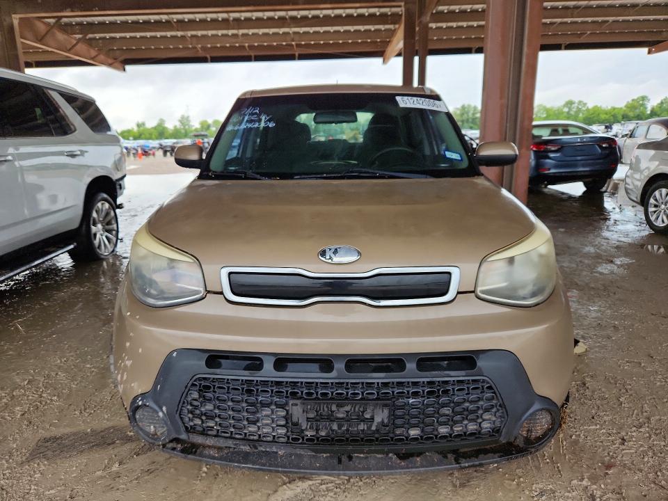 2015 Kia Soul VIN KNDJP3A59F7197665 COPART salvage auction — SIDE, TX - CERTIFICATE OF TITLE, sold $1,150 on 2026-07-17 (photo 5)