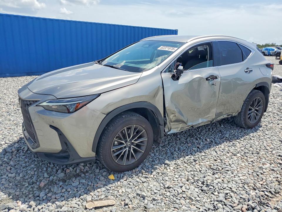 2025 Lexus Nx VIN 2T2ADCAZ9SC030108 — COPART salvage auction photo