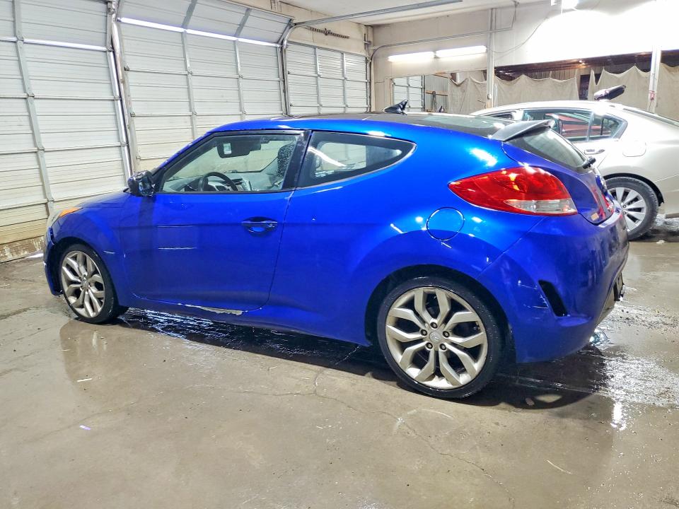 2013 Hyundai Veloster VIN KMHTC6AD4DU169876 COPART salvage auction — ALL OVER, Tn - Salvage Certificate, sold $500 on 2026-07-28 (photo 2)