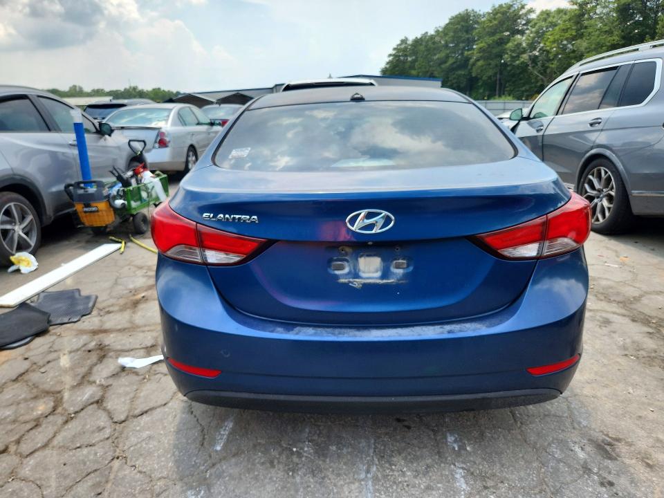 2015 Hyundai VIN KMHDH4AE6FU225967 COPART salvage auction — FRONT END, Ga - Cert Of Title-Salvage, sold $1,000 on 2026-07-24 (photo 6)