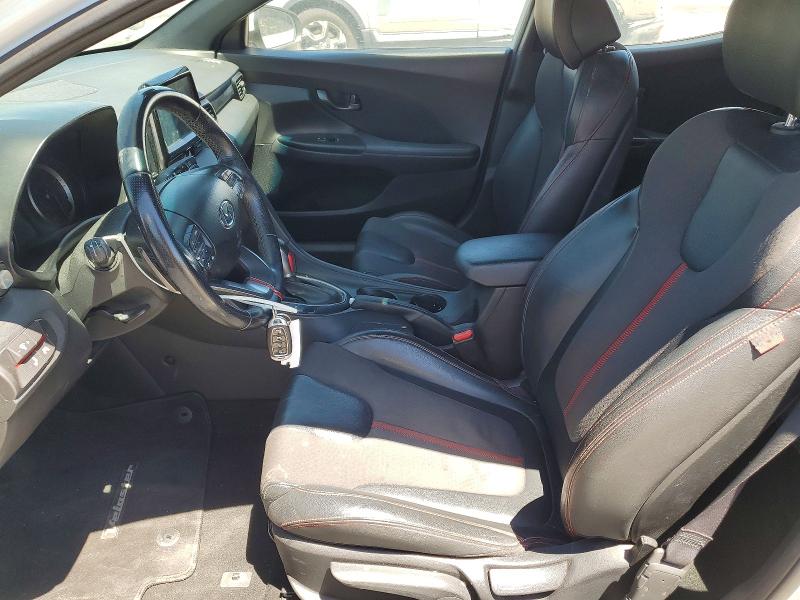 2019 Hyundai Veloster VIN KMHTH6ABXKU008929 COPART salvage auction — MECHANICAL, Ca - Dis/Dlr/Exp Only Clean Title, sold $3,800 on 2026-07-19 (photo 7)