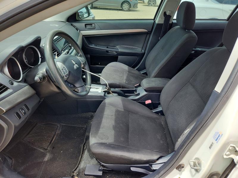2014 Mitsubishi Lancer VIN JA32U2FU4EU004196 COPART salvage auction — FRONT END, Tx - Certificate Of Title, sold $5 on 2026-07-17 (photo 7)