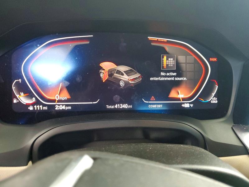 2021 BMW 3 series VIN 3MW5R1J07M8C11527 COPART salvage auction — MINOR DENT/SCRATCHES, FL - CERT OF TITLE SLVG REBUILDABLE, sold $11,500 on 2026-08-10 (photo 9)