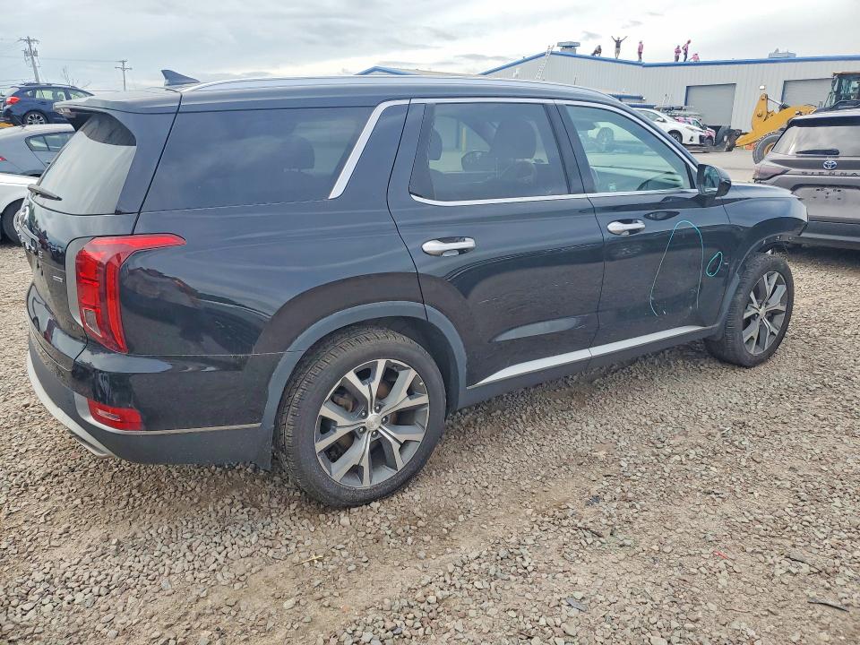 2022 Hyundai Palisade VIN KM8R4DHE8NU471473 COPART salvage auction — FRONT END, Ny - Mv-907A Salvage Certificate, sold $6,300 on 2026-07-13 (photo 3)