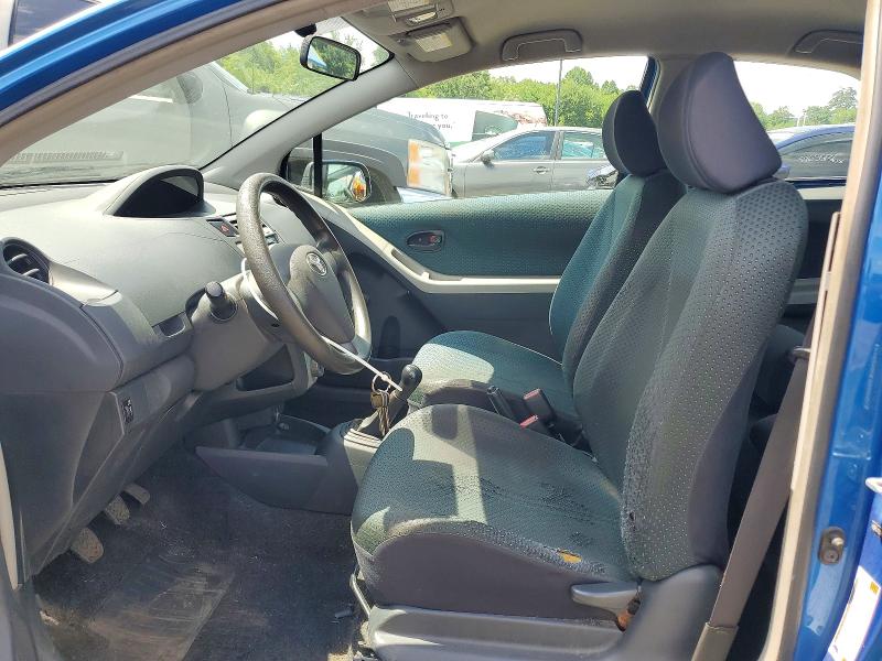 2008 Toyota Yaris VIN JTDJT923085166475 COPART salvage auction — SIDE, CT - CERT OF TITLE-SALVAGE, sold $575 on 2026-07-16 (photo 7)