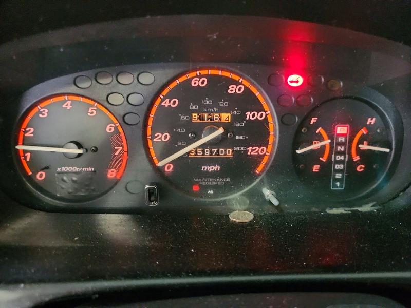 1998 Honda Cr-v VIN JHLRD2840WC006227 COPART salvage auction — REAR END, VA - CERT OF TITLE - SALVAGE, sold $425 on 2026-07-24 (photo 9)